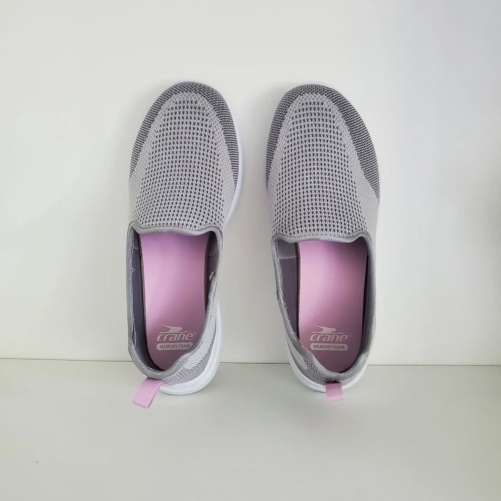 Crane Memory Foam Athletic Walking Shoes - Picture 5 of 6